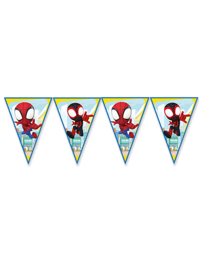 Spidey Pennant Garland și prietenii săi