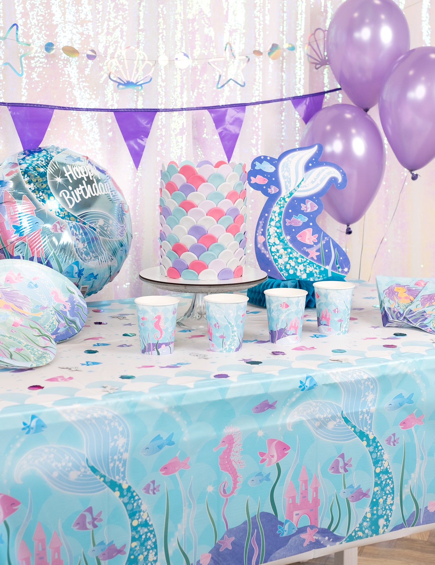 Garland la mini scopuri Purpuri 3 m