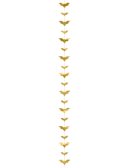 Garland de liliac de aur metalic 150 x 11 cm