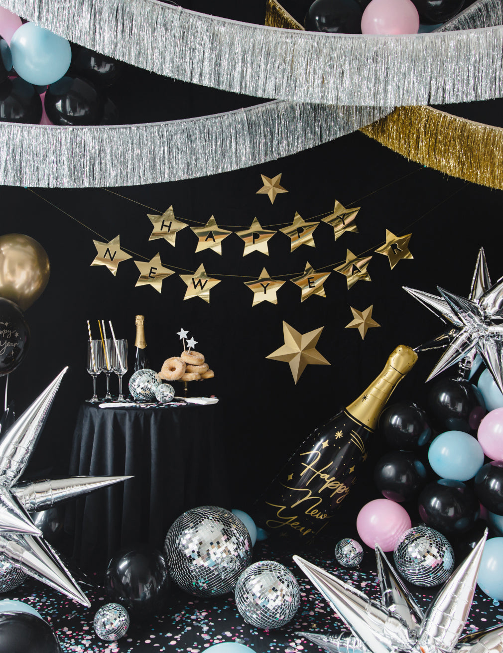 Garland de fire de argint 135 cm
