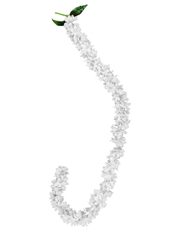 Ghirlandă de flori de orhidee albe 168 cm pentru nuntă