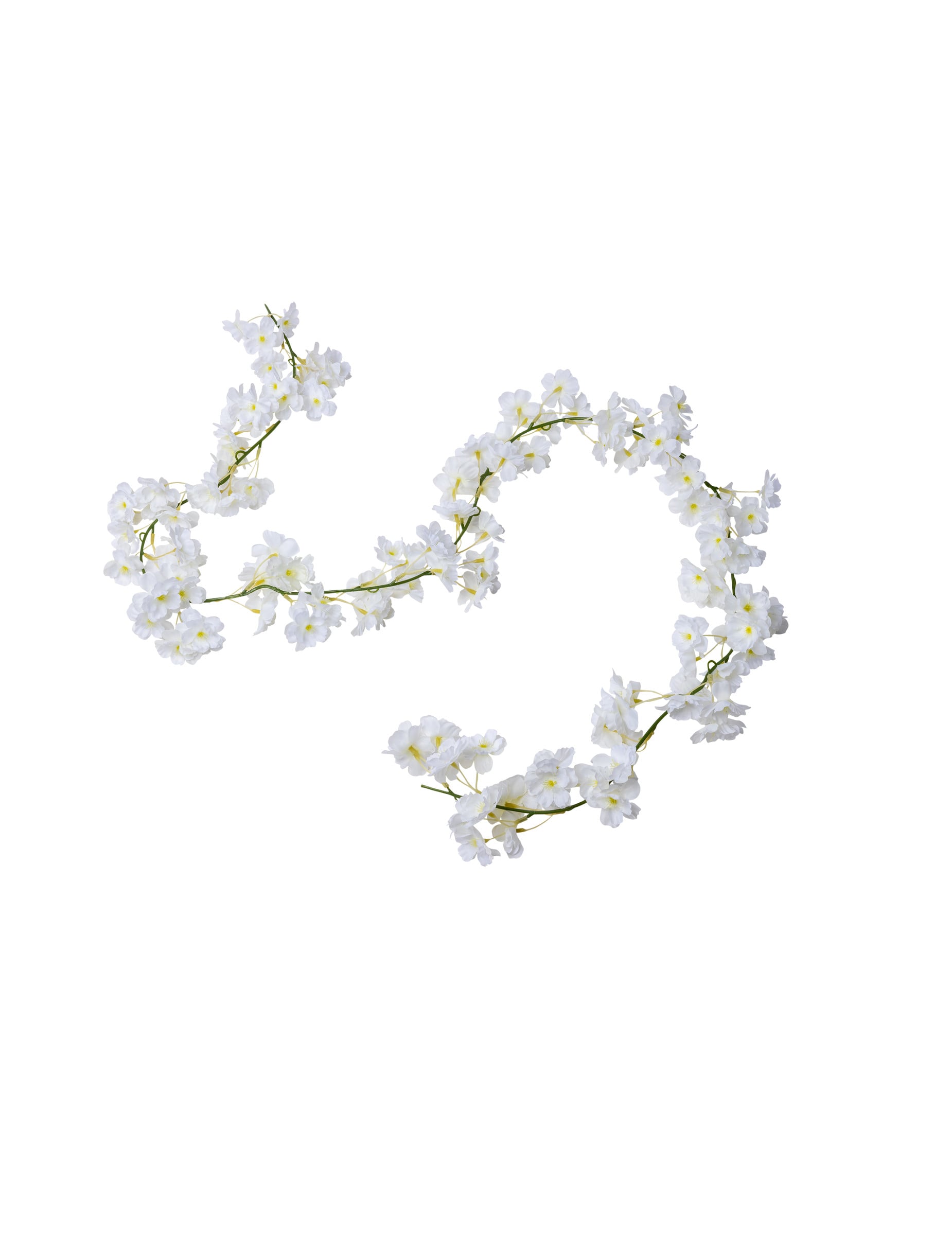 Guirlande de fleurs de cerisier pour mariage blanche