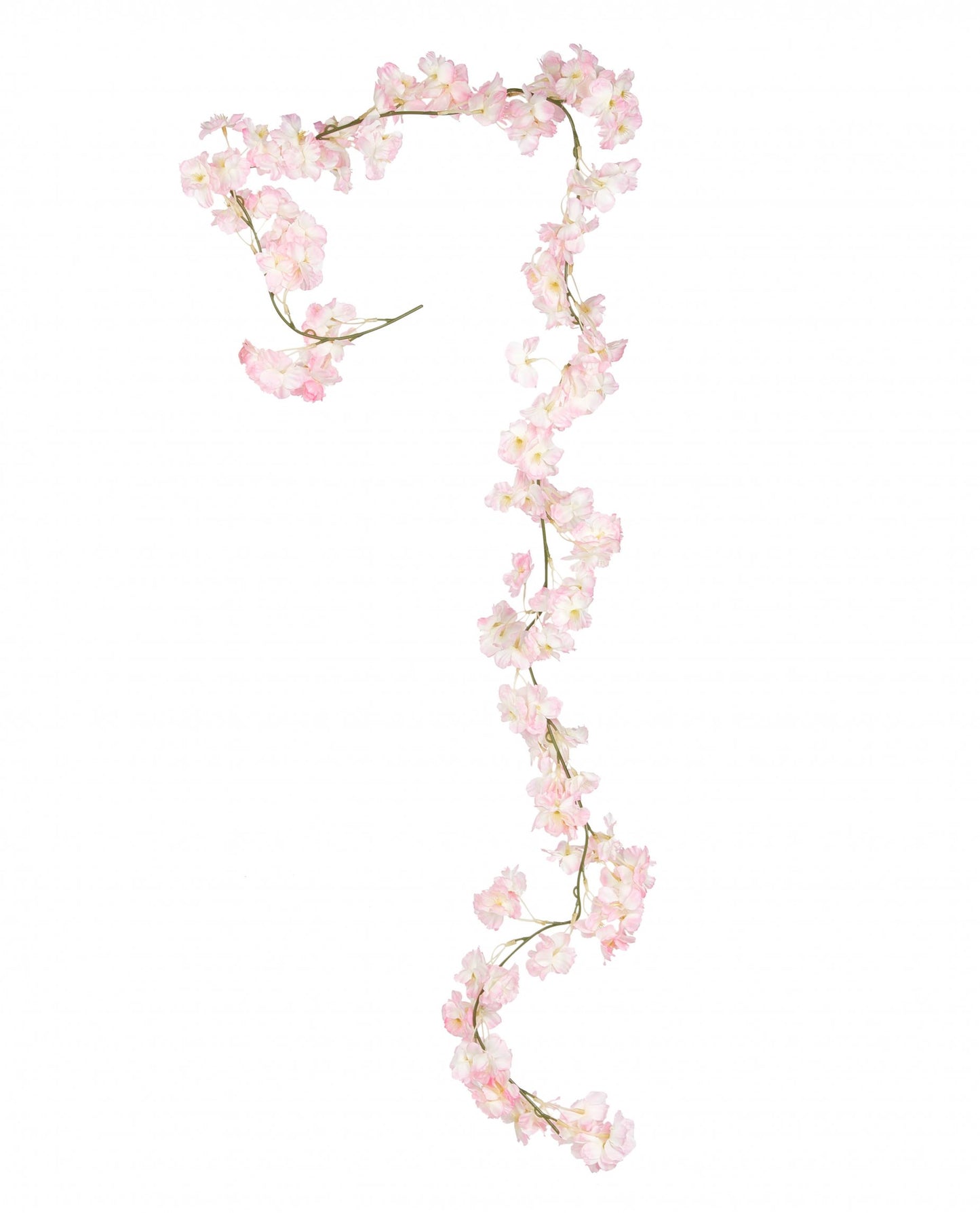 Ghirlandă roz cu flori de cireș 1,80 m decorațiune de nuntă