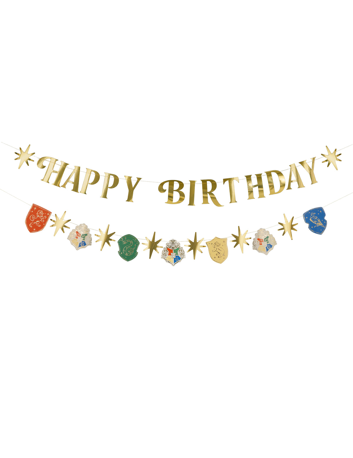 Ghirlandă dublă Harry Potter™ Happy Birthday 2 m