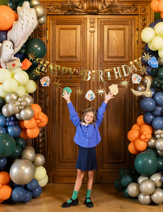 Ghirlandă dublă Harry Potter™ Happy Birthday 2 m