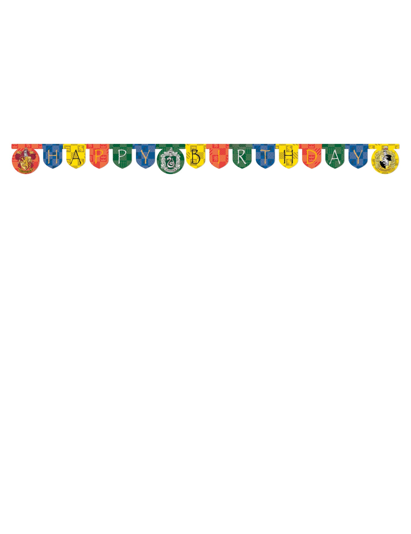La mulți ani Harry Potter 2 m Garland de carton 2 m