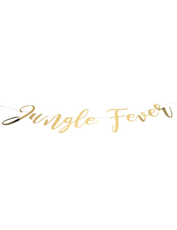 Golden Fever Jungle Garland Gold 1,20 m