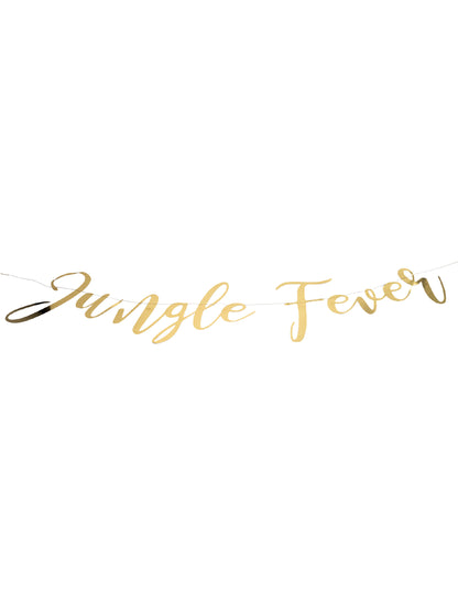 Golden Fever Jungle Garland Gold 1,20 m