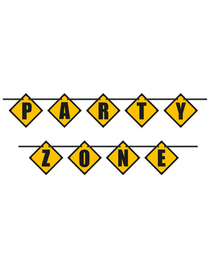 Carton Garland Party Site Zone 2,74 m