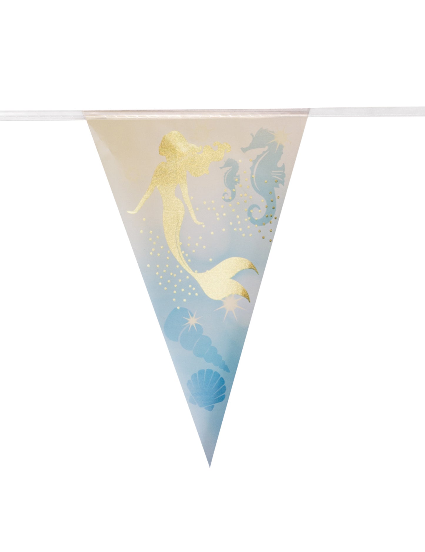 Plastic Garland 10 Pennie Lagoon Fenches 30 x 20 cm