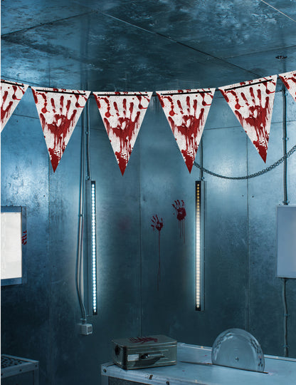 Garland de hârtie de Halloween din sânge 3 m Halloween