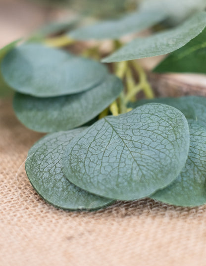 Ghirlandă de frunze de eucalipt 2m decorațiune vegetală