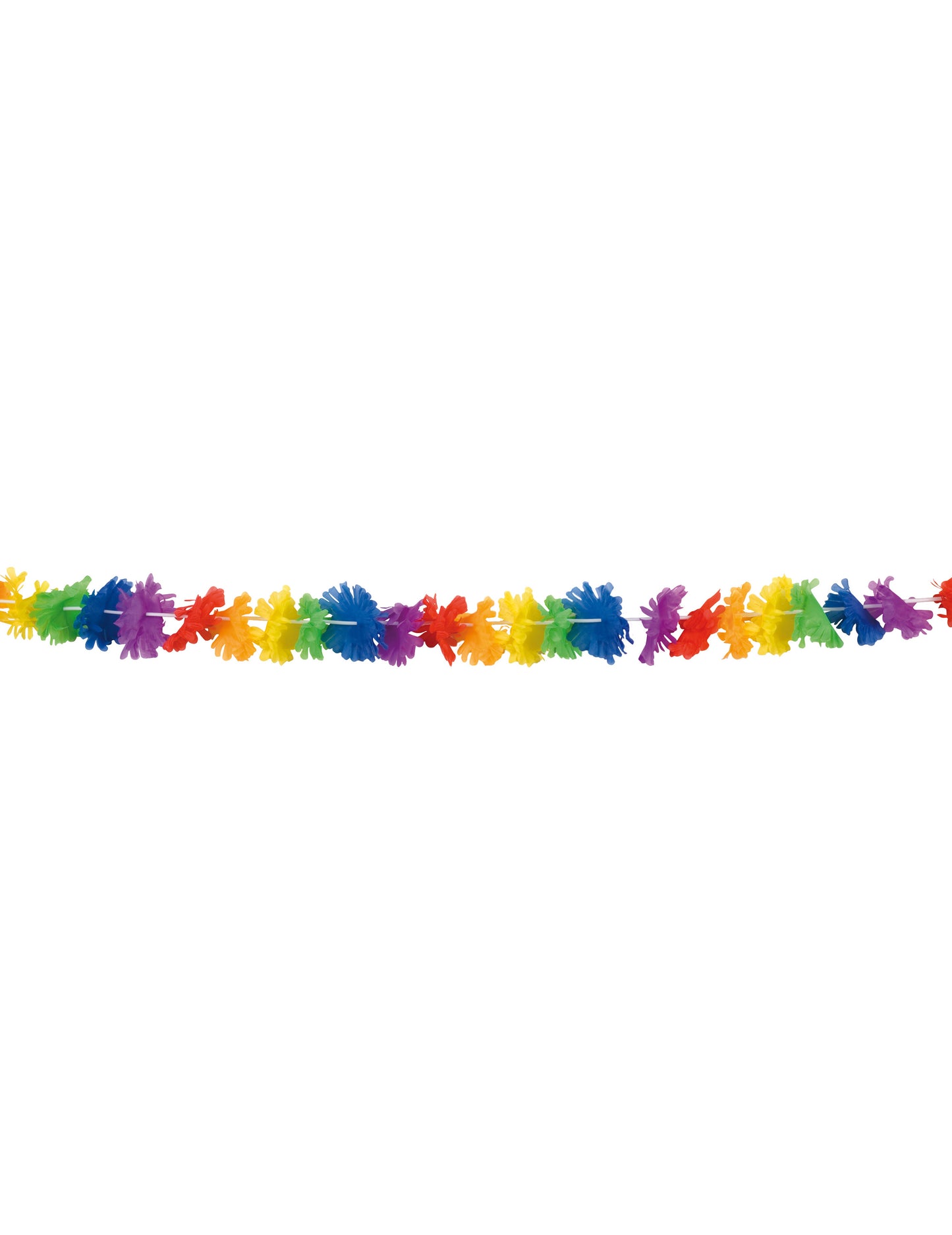 Garland multicolorat cu flori 3 metri