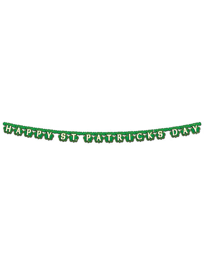 Guirland Happy Sf. Patrick's Day Verte 2 M
