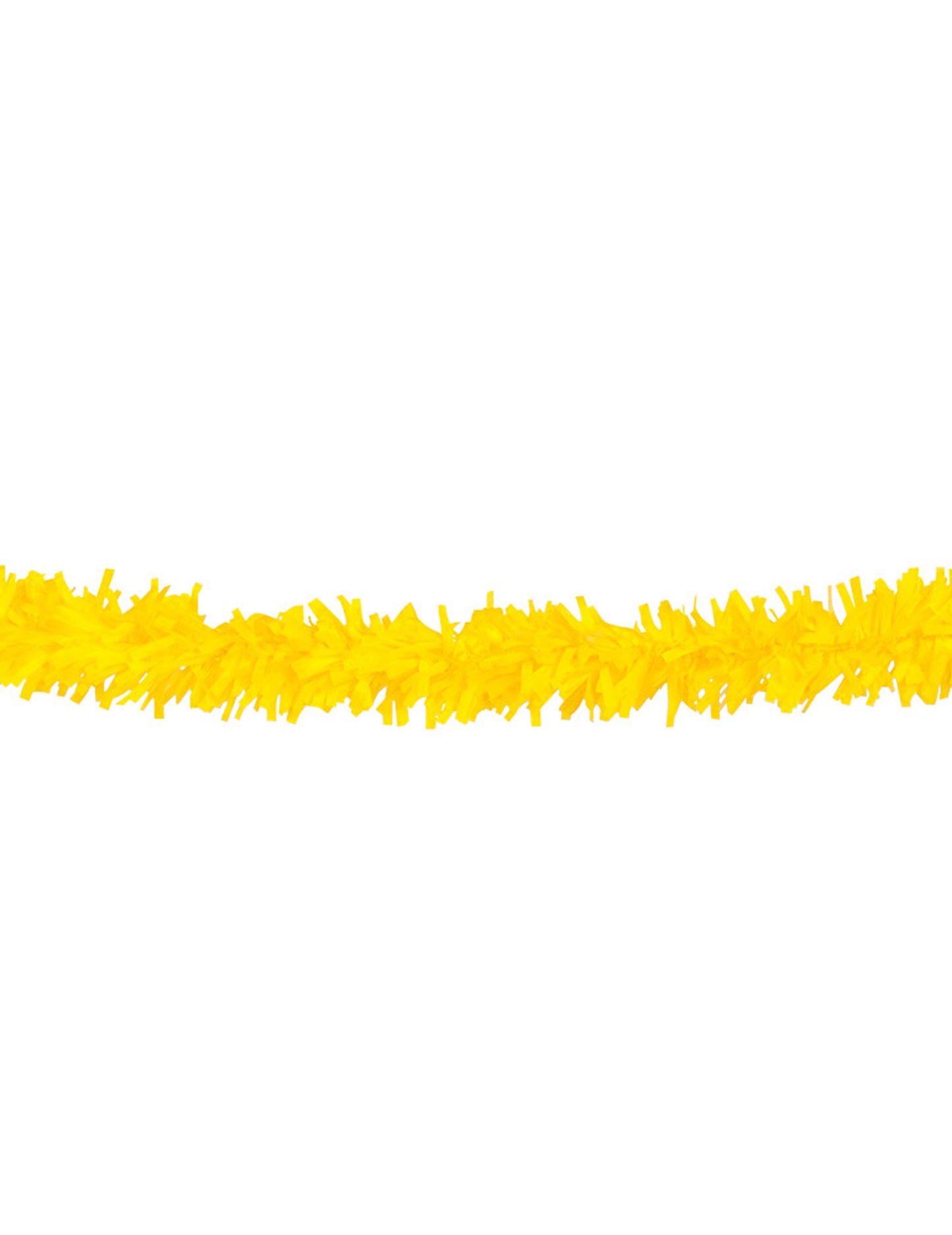 Ghirlandă galbenă din PVC, 10 metri 