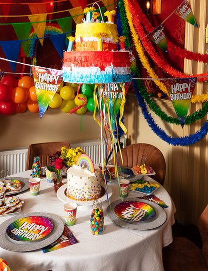 Ghirlandă galbenă din PVC, 10 metri 