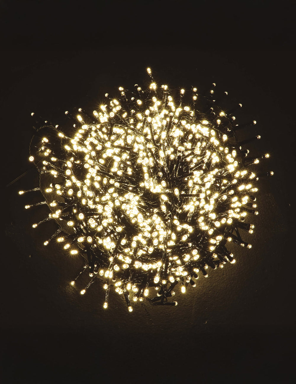 Guirlande lumineuse 1000 led pour extérieur blanc chaud