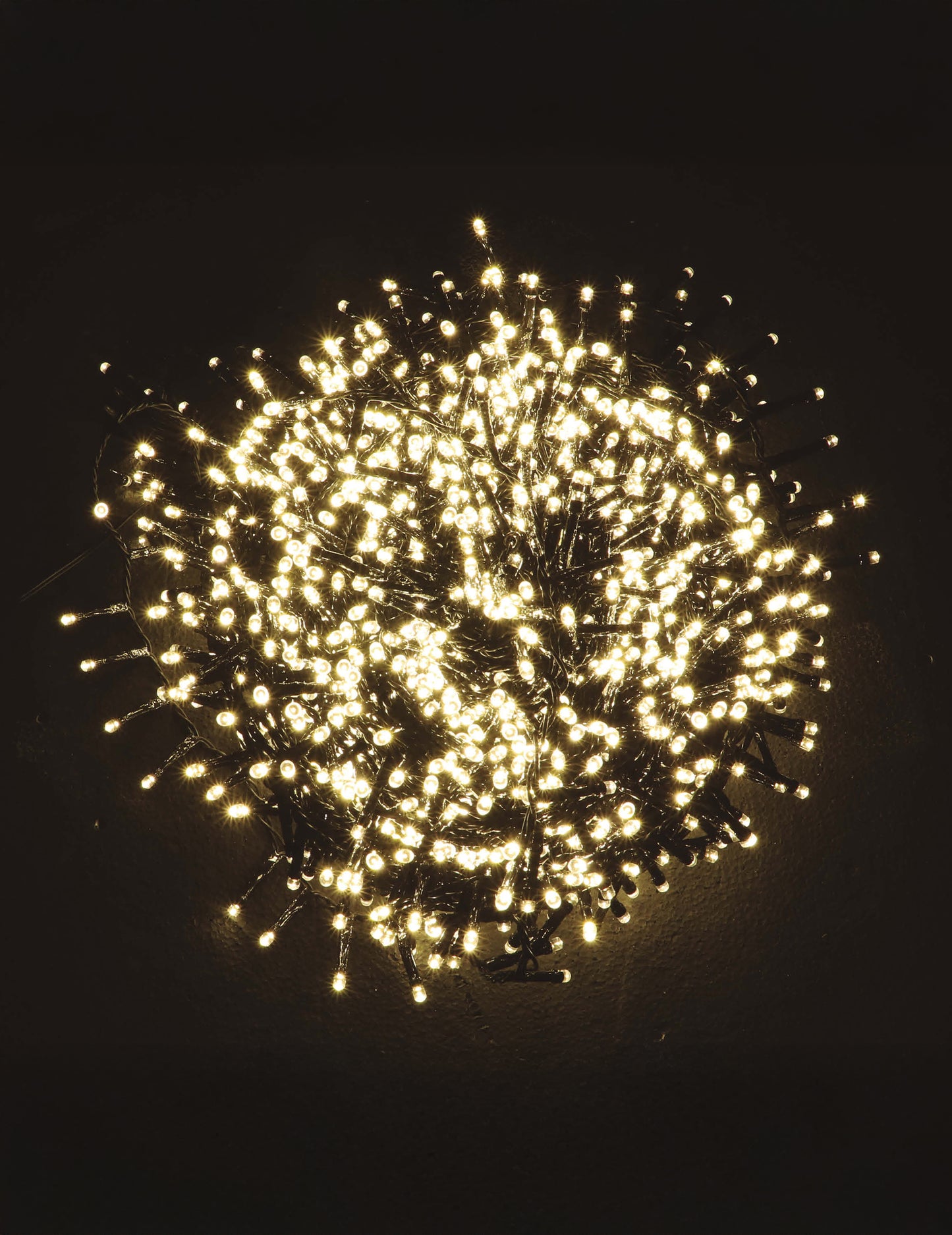 Ghirlandă luminoasă alb cald, 20 m, 1000 LED-uri, pentru exterior