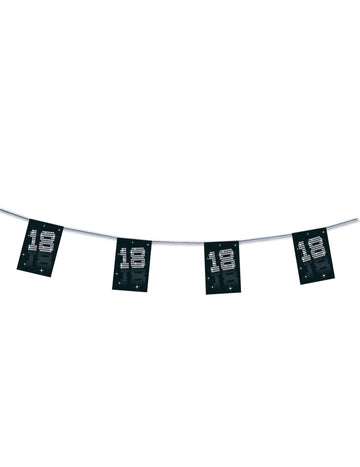 18 -Ai -year -Garland de hârtie VIP 4 m