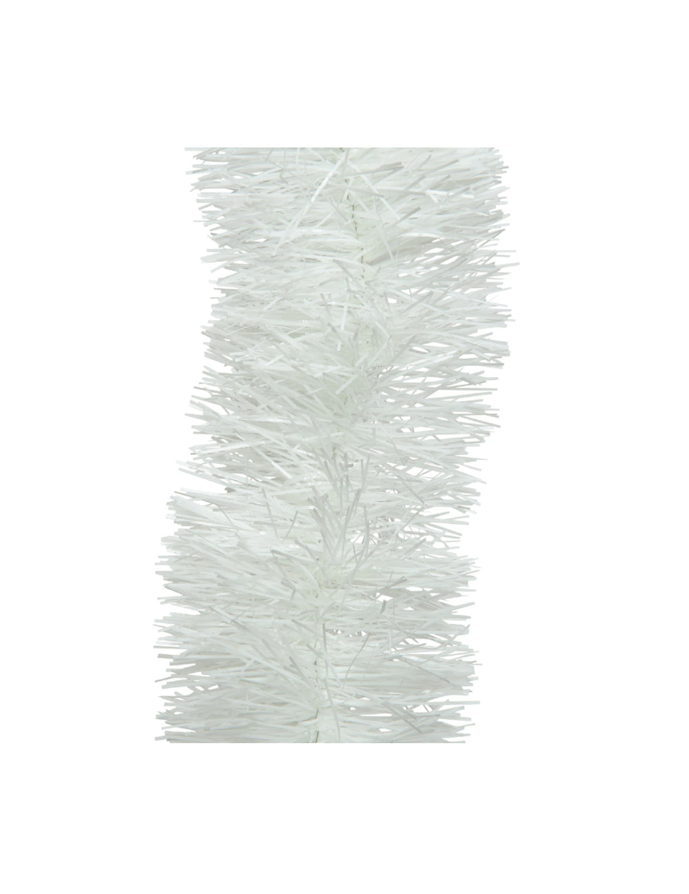 Guirlande de Noël pour sapin scintillante blanche