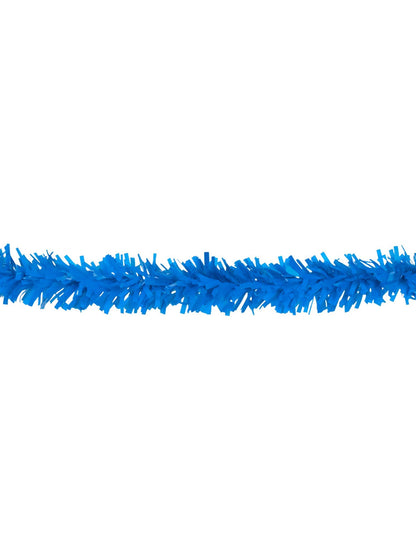 Ghirlandă PVC albastră 10 metri ignifugată 