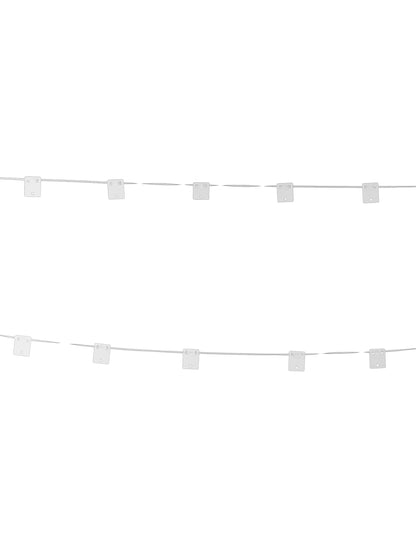 Guirlande support pour 24 ballons kit arche pour décoration blanc