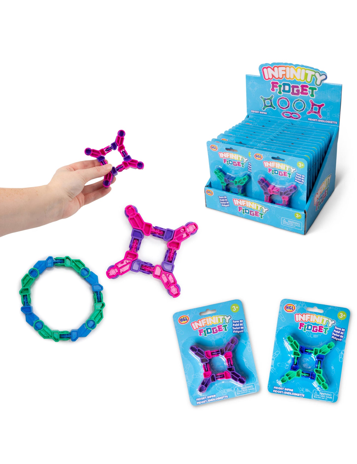 Jucărie articulată Infinity Fidget