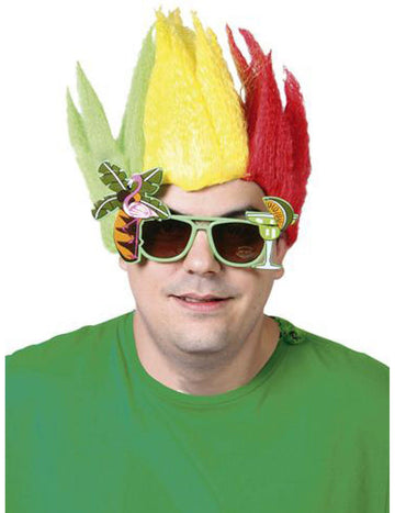 Peruca jamaicană galbenă de culoare galbenă jamaicană