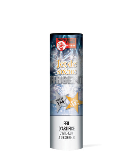 Jet de scenă 1 metru 30 de secunde argint