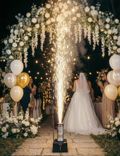 Jet de scenă 2 metri 30 de secunde aur