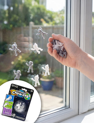 Jucării astronauți aderente Creeblers 