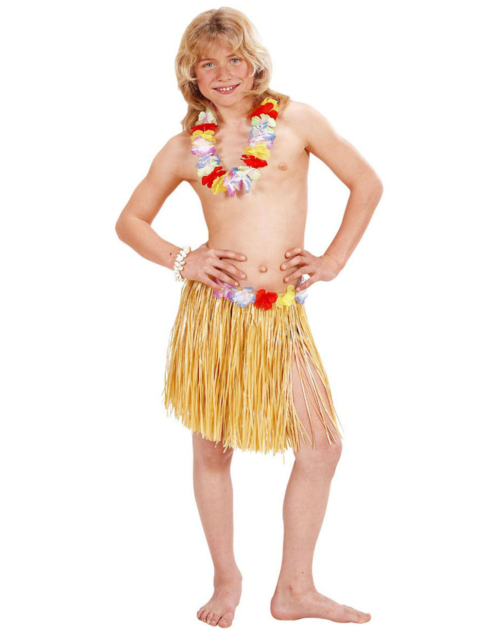 Vue d'ensemble de la jupe hawaïenne pour enfant