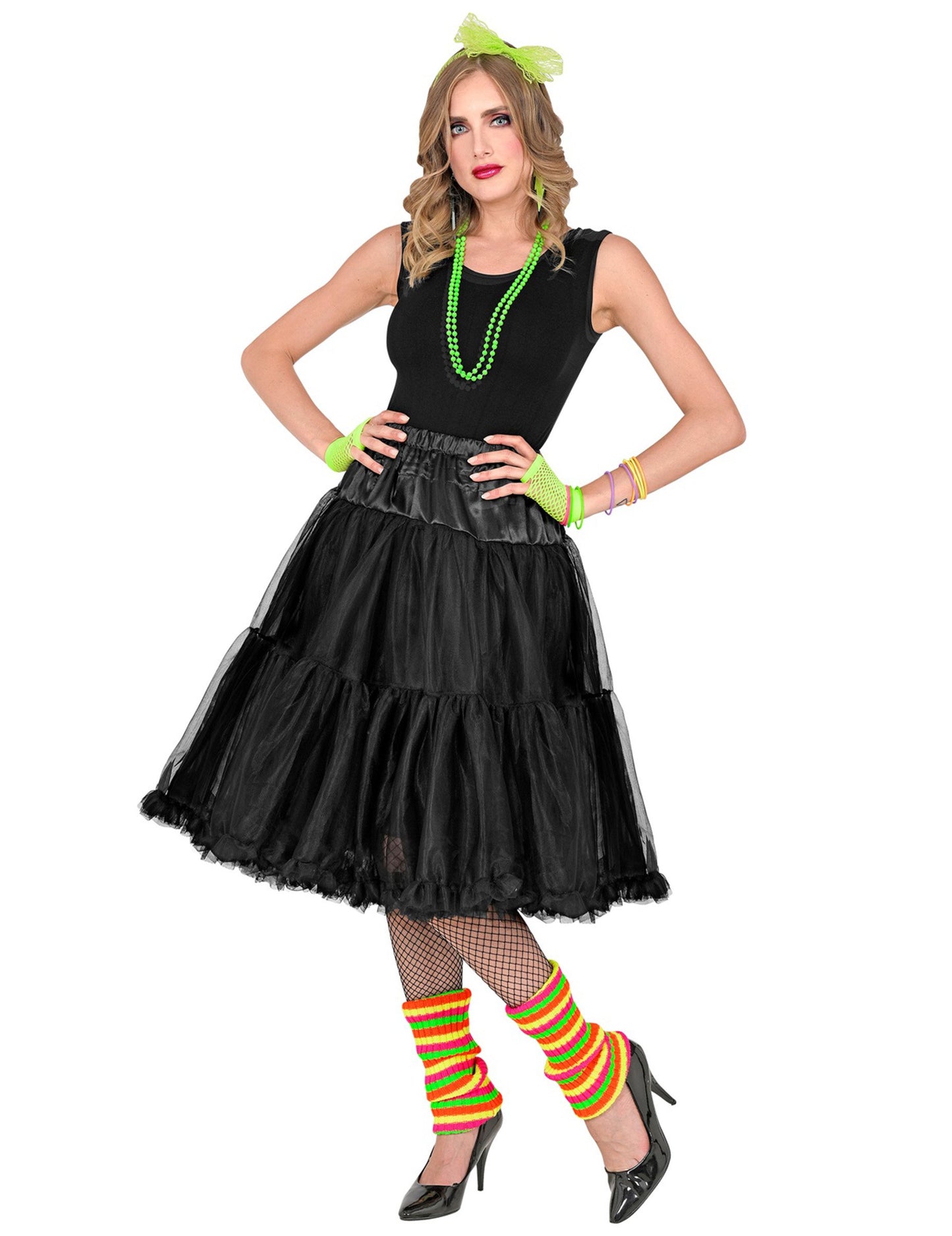 Petticoat din tul negru 65 cm