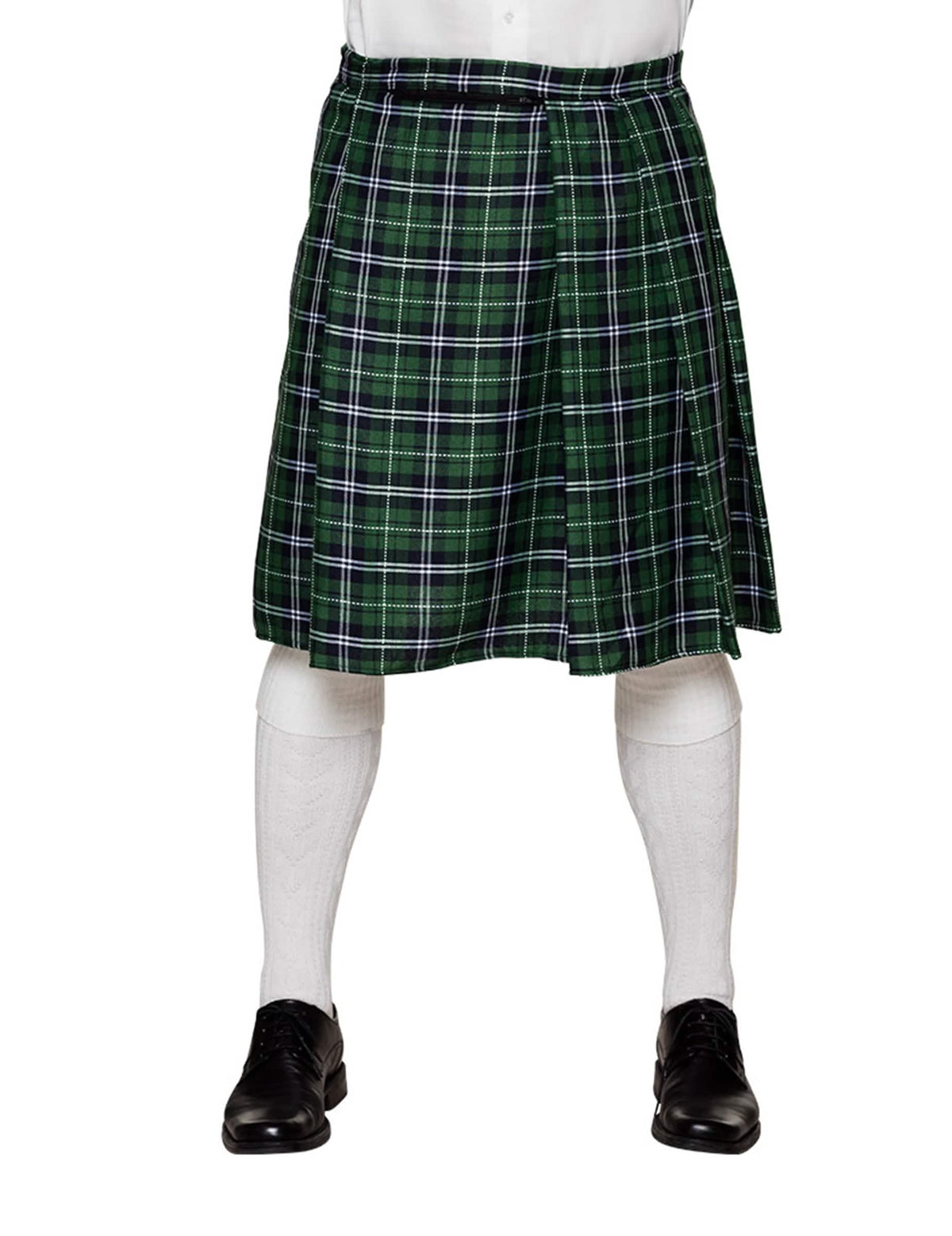 Kilt scoțian pentru bărbat verde