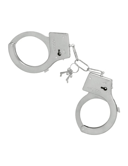 Menottes avec clés du kit 3 accessoires policier