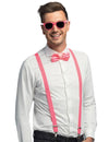 Kit de accesorii în 3 piese roz neon UV