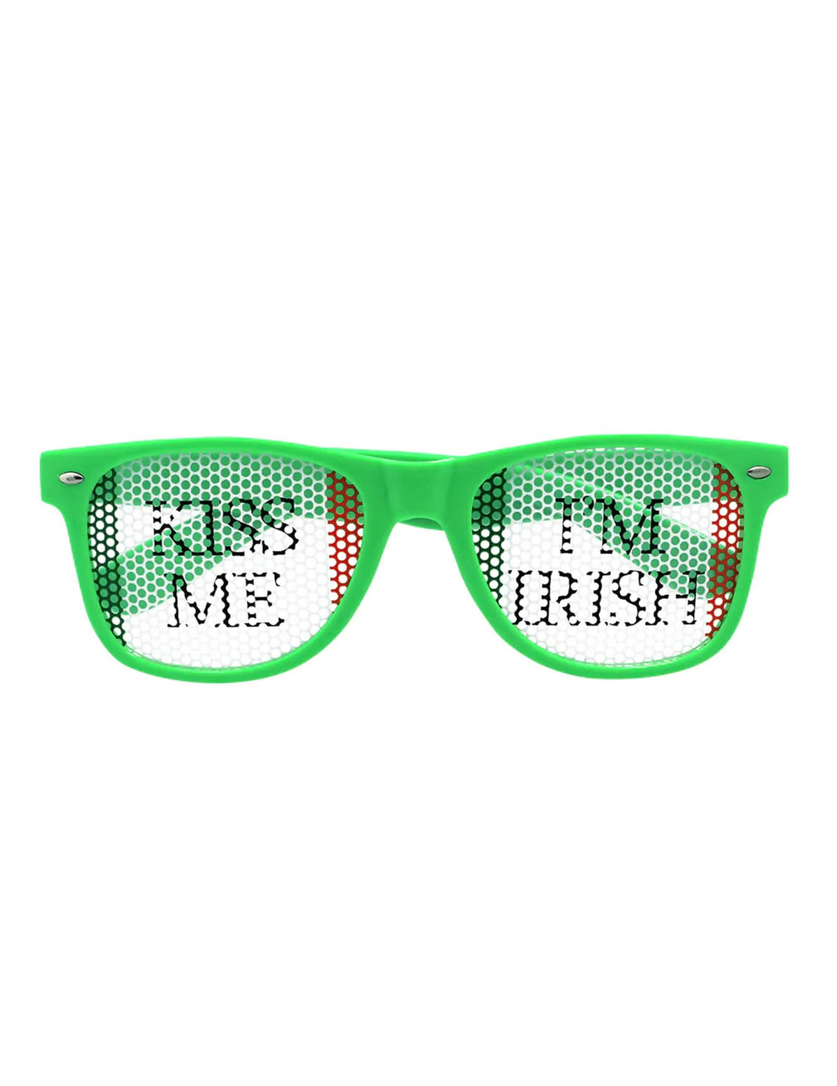 Lunettes Kiss Me I'm Irish du kit accessoires Irlandais St Patrick pour adulte