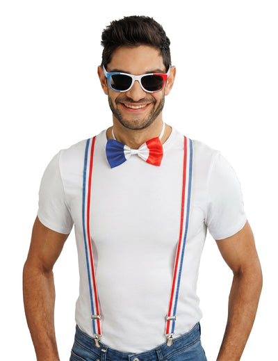 Set de accesorii suporter Franța, adult
