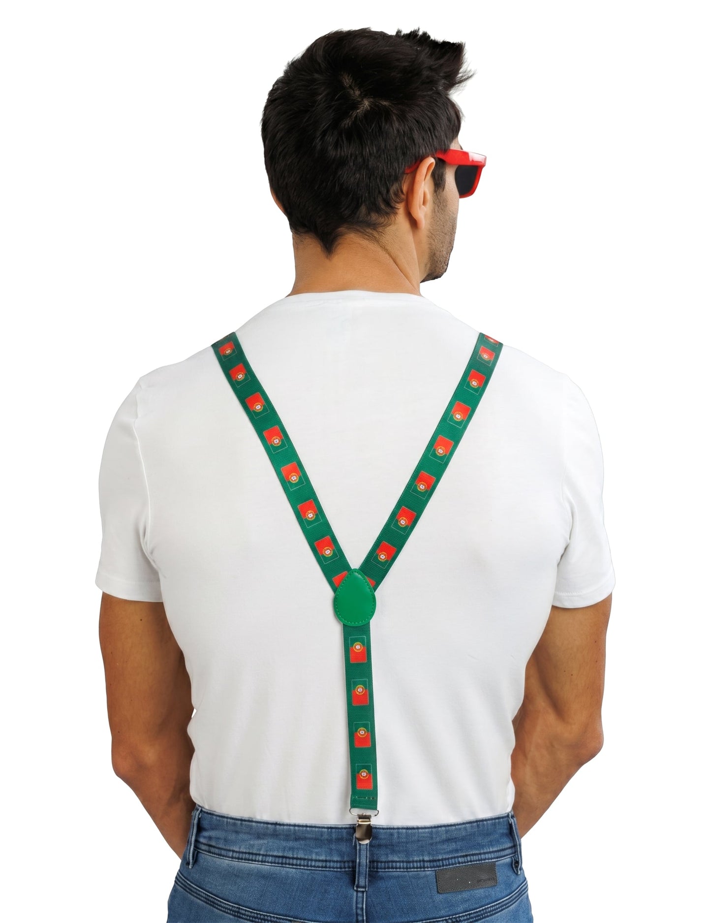 Set accesorii suporter Portugalia pentru adulți