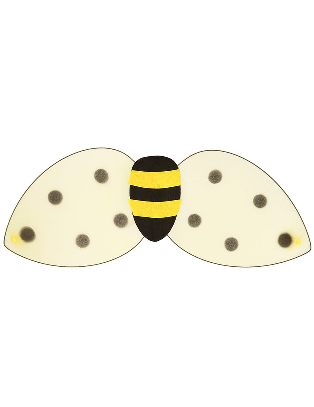 Détail des ailes du kit ailes et serre-tête abeille