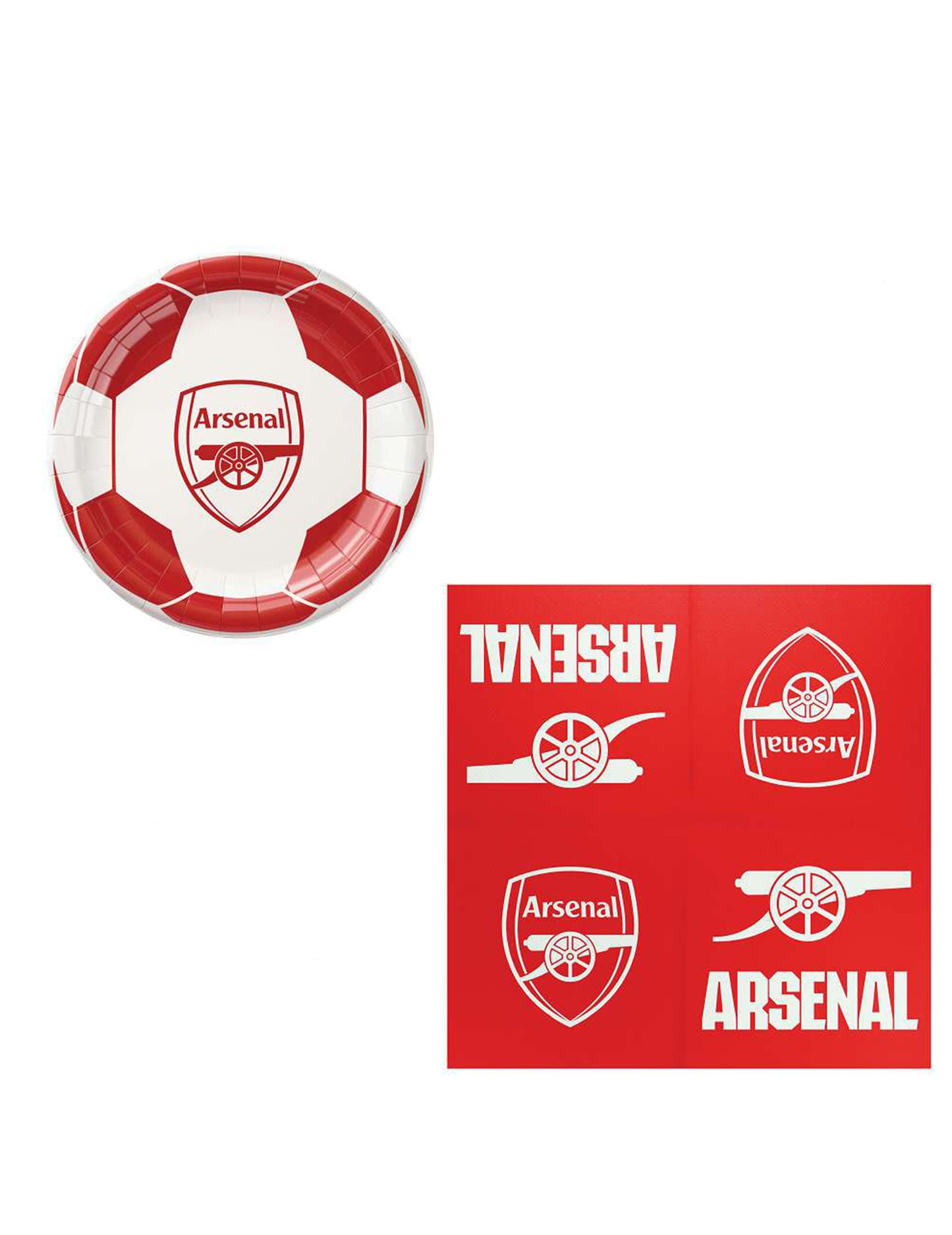 Kit anniversaire Arsenal Football Club 75 pièces