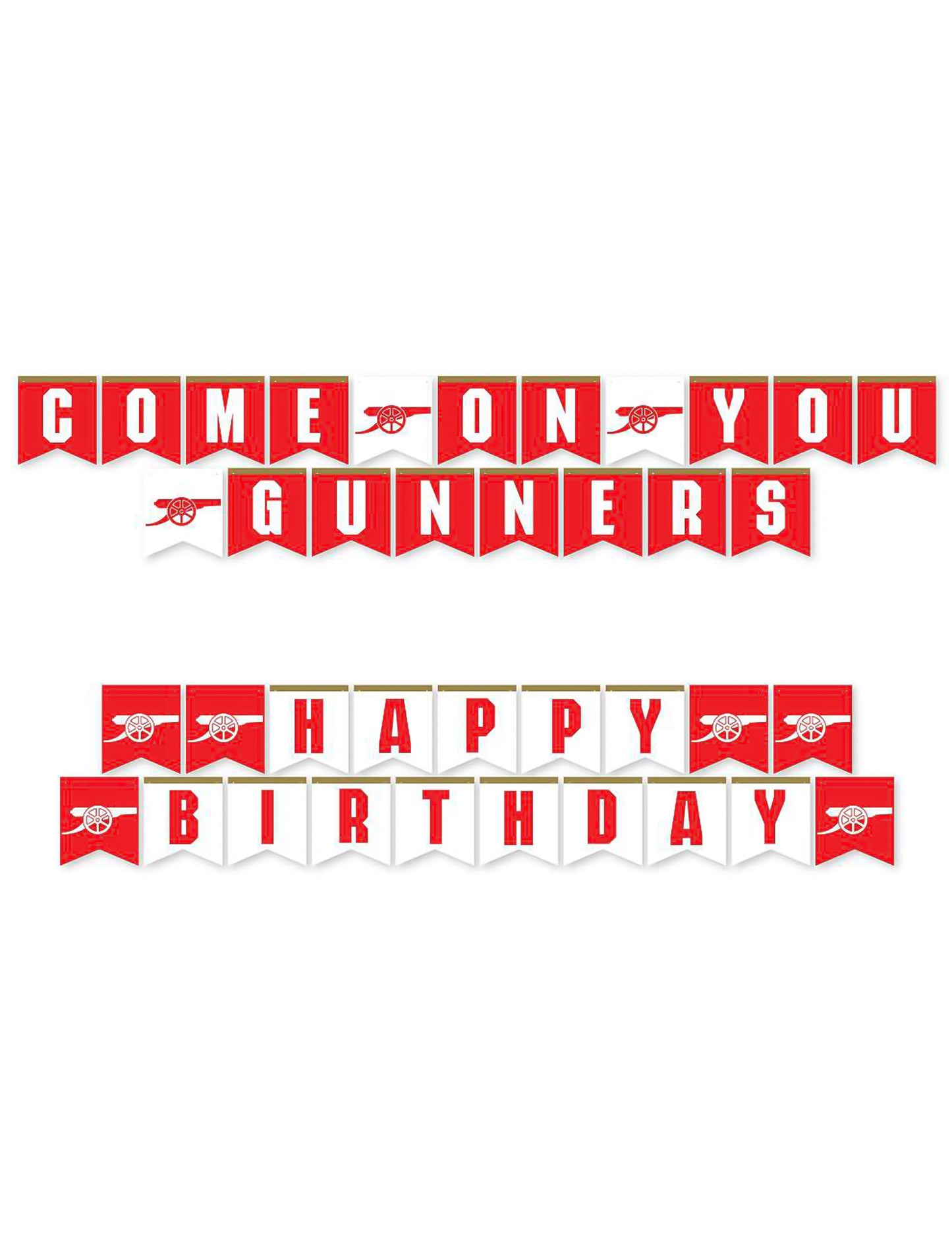 Kit anniversaire Arsenal Football Club 75 pièces
