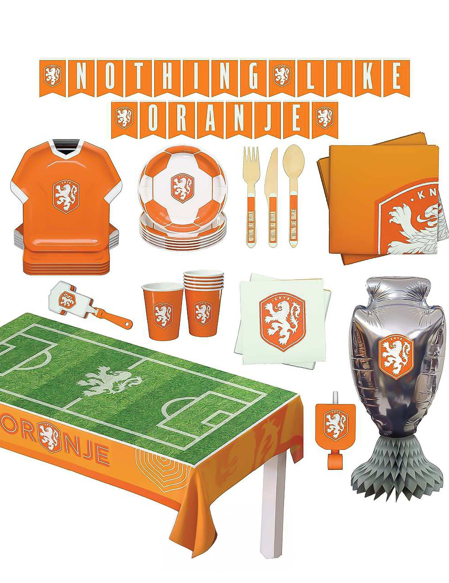 Kit anniversaire Fédération néerlandaise de football 75 pièces