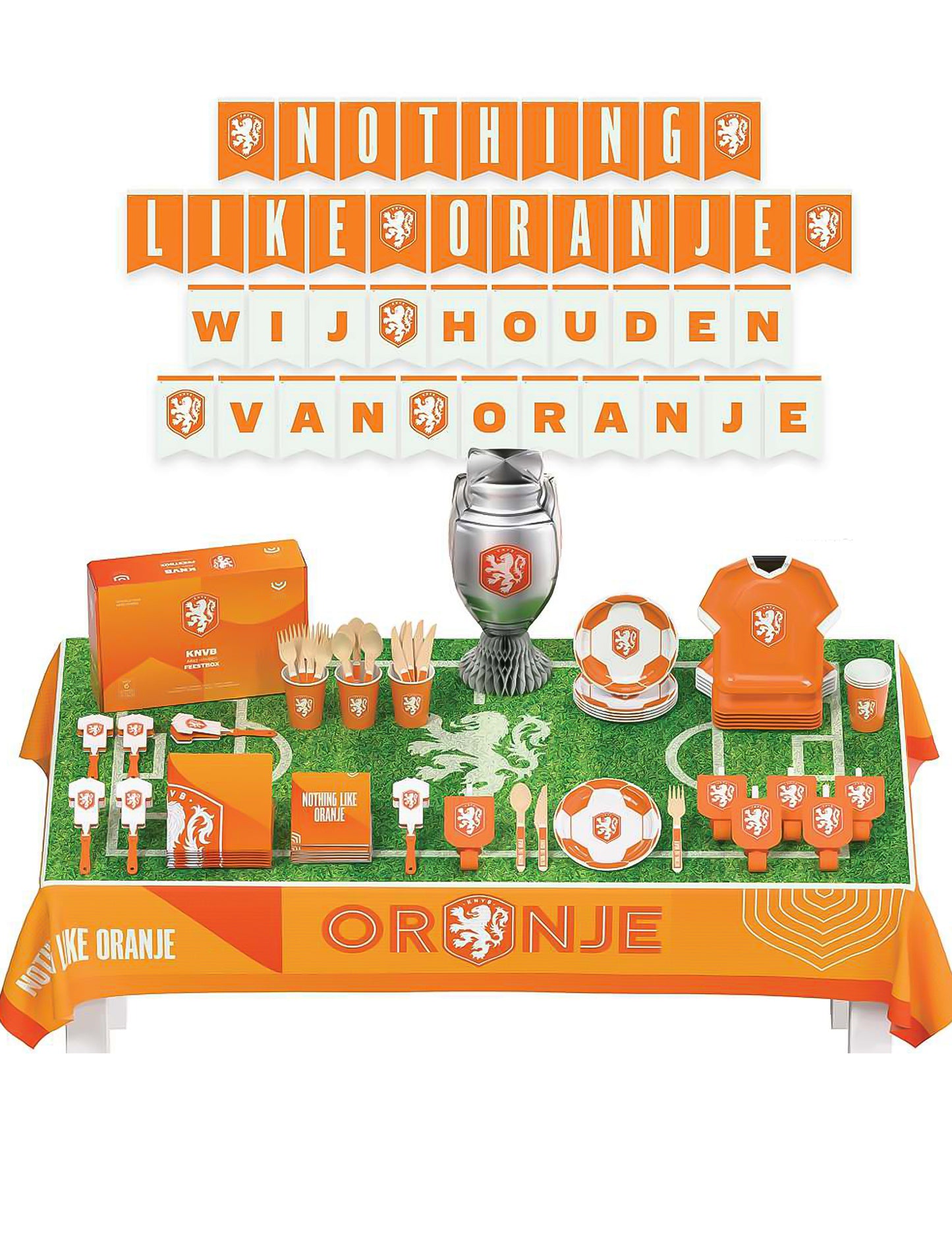 Kit anniversaire Fédération néerlandaise de football 75 pièces