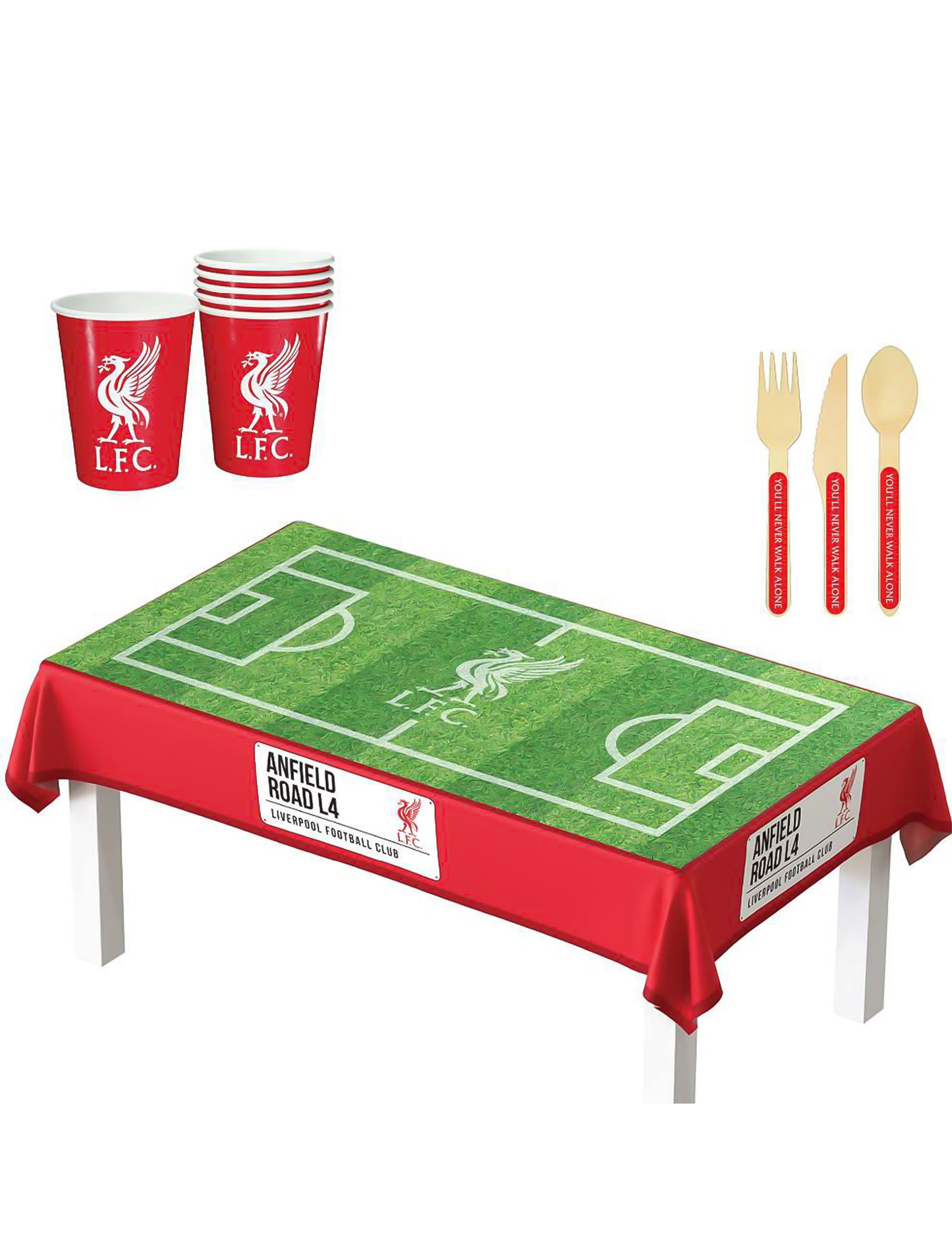 Kit anniversaire Liverpool Football Club 75 pièces