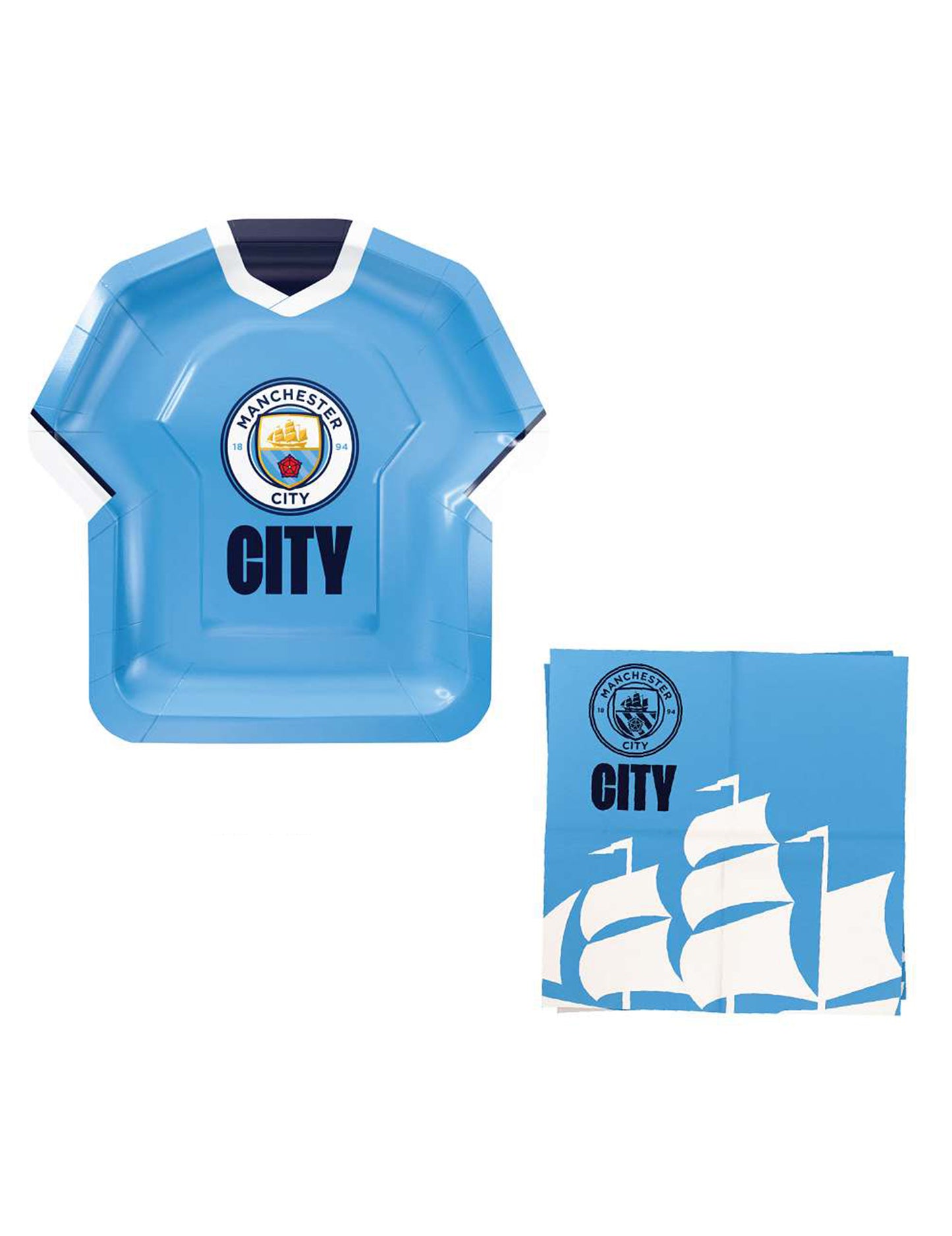 Kit anniversaire Manchester City Football Club 44 pièces