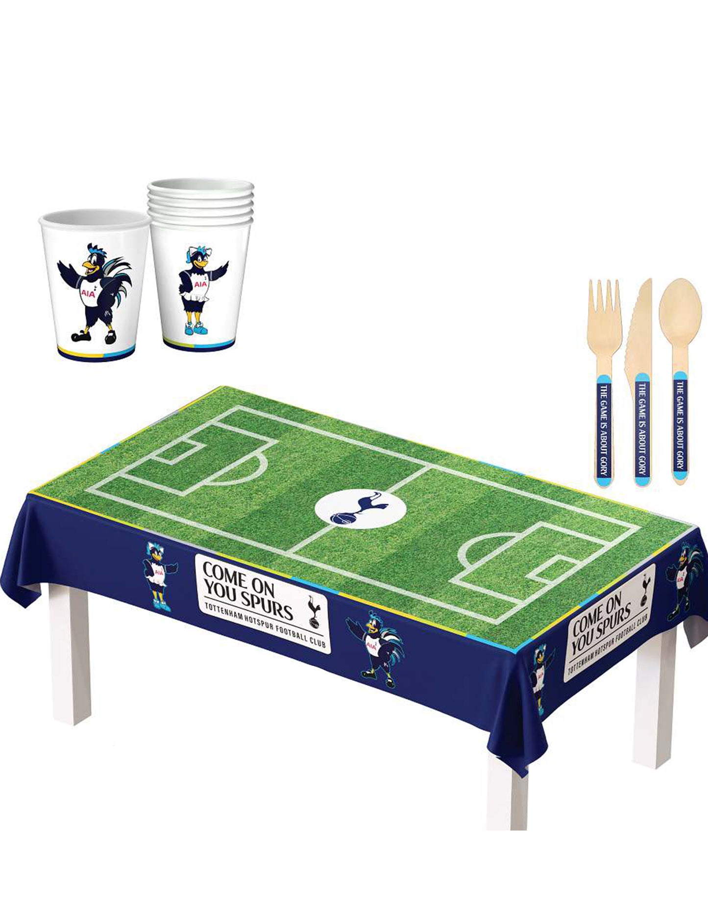 Kit anniversaire Tottenham Hotspur Football Club 75 pièces