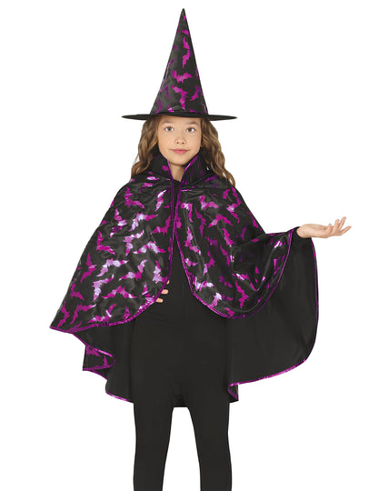 Kit Cape și Witch Hat Bat Copii