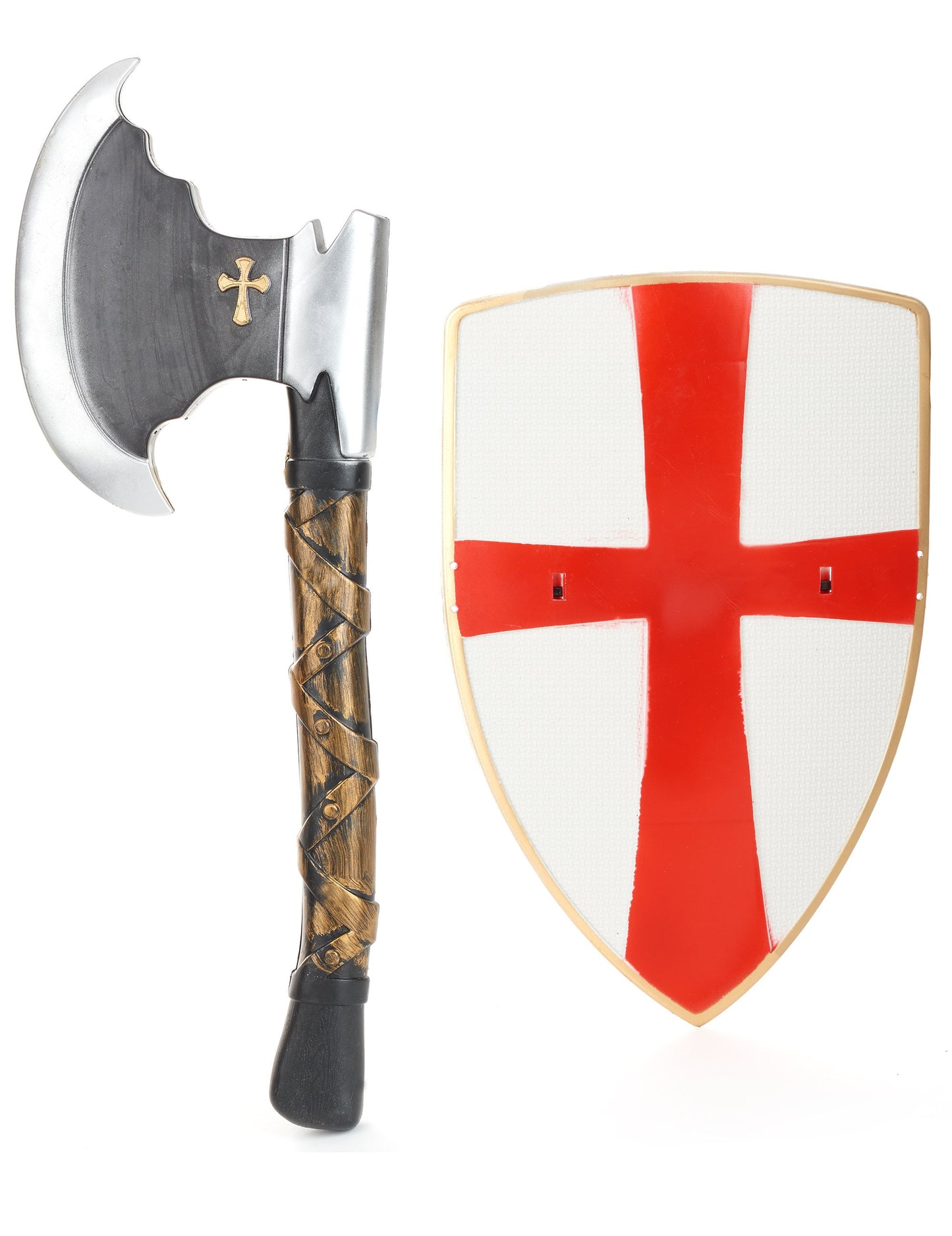 Knight Knight Shield and Plastic Children