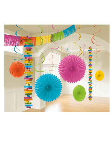 Kit de decorare a hârtiei multicolore de 18 piese